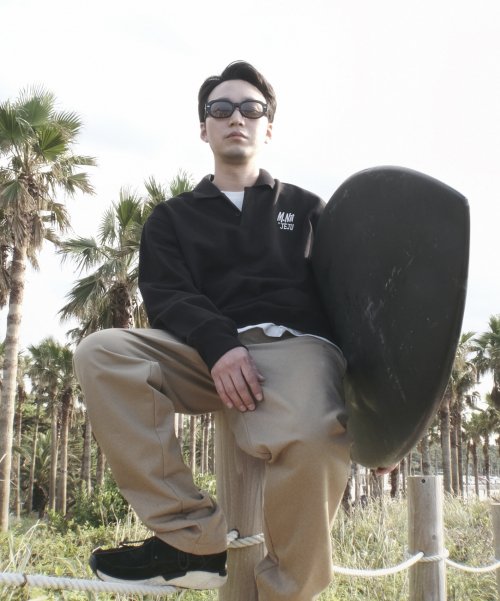 Jeju Edition Polo Sweat / чёрный