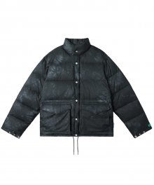 Y.E.S Dyed Down Jacket Black