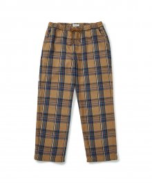 [FW20] Wool Checked Easy Pants(Brown)