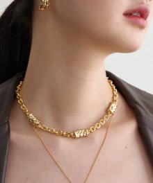 multi column chain Necklace