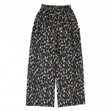 Leopard Wide Pants [Khaki]