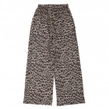 Leopard Wide Pants [Brown]