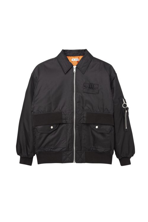 New Double Bomber жакет чёрный