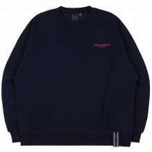 RMTCRW SLOGAN SWEAT SHIRT_NAVY