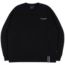 RMTCRW SLOGAN SWEAT SHIRT_BLACK