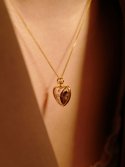 피오레(FIORE) heart pocket watch necklace