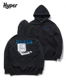 [hyper] 90S 컴퓨터 그래픽 후드(Black) SPMHA4TC93