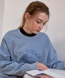 LTG6 PASTEL SWEATSHIRT(SKY BLUE)