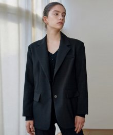 Classic Suit Single Jacket_Black
