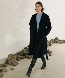 핸드메이드 마린 울코트 HANDMADE MARINE WOOL COAT - NAVY