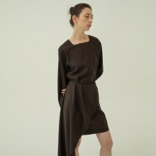 Asymmetry Mini Dress Set
