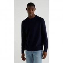 Cashmere blend basic sweater_1235U1N6766U