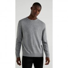 Cashmere blend basic sweater_1235U1N6782P