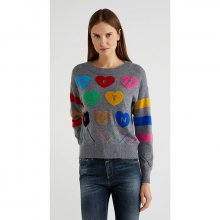 boucl heart logo with sweater_1135E1M32507