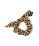 썸띵굿(SOMETHING GOOD) Leopard Tie Bow Scrunchy