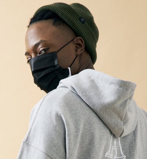 어퍼스트로피 콤마() REVERSIBLE BK LABEL SHORT BEANIE (Khaki) 상품 이미지