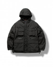 (VLADIMIR) UTILITY DOWN JACKET BLACK