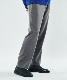 DWS SEMI WIDE SLACKS(GREY)