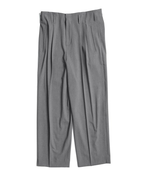 Брюки с двумя складками (Grey)