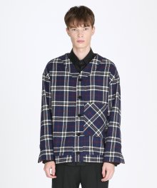 Wool check_liner jacket