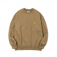 UNSMILE CREW NECK BEIGE