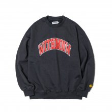 ARCH LOGO CREWNECK CHARCOAL