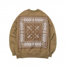 BANDANA CREWNECK BEIGE