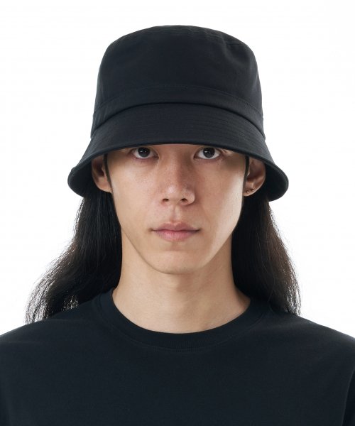 루오에스팩 오버핏 라인 버킷햇 (블랙)