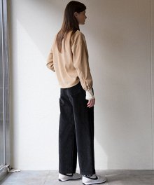 3.33 WIDE CORDUROY PANTS_BLACK