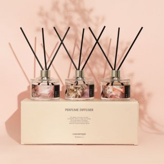 로맨띠끄(LMTQ) 로맨띠끄 실내 코코 대용량디퓨저 인테리어 화장실 방향제 200ml x3