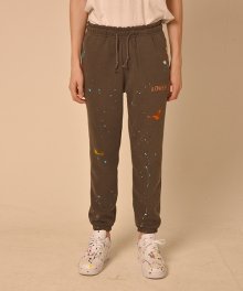 [unisex] pg paint pants (dark grey)