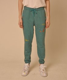 [unisex] pg paint pants (green)