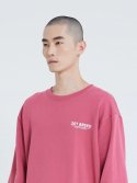 201브리드(201BREED) 201 Basic Logo Sweatshirts(Pink)