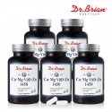 닥터브라이언(DR.BRIAN) 칼슘+마그네슘+비타민D+아연 1450(90정) X 5PACK(15개월분)/칼마디