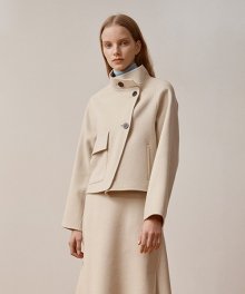 [NUVO10 누보텐]crop length handmade jacket VHJKKK0100