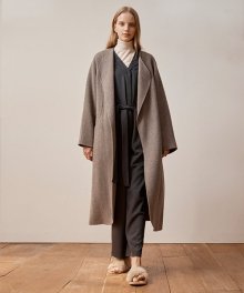 [NUVO10 누보텐]robe maxi handmade coat VHLCKK0200