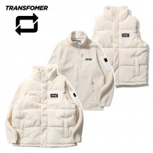 Transformer Fleece Zip-up & VEST_GL4JPU351IV