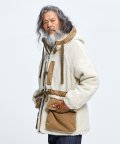 ESKIMO FLEECE PARKA _ IVORY