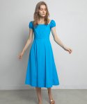 타브(TAV) Square Lolita Dress - Neon Blue