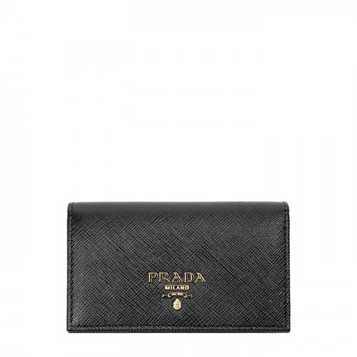 프라다(PRADA) (1MC122 QWA NERO) 여성 사피아노 금장 로고 카드지갑 20FW - 413,000 | 무신사 스토어