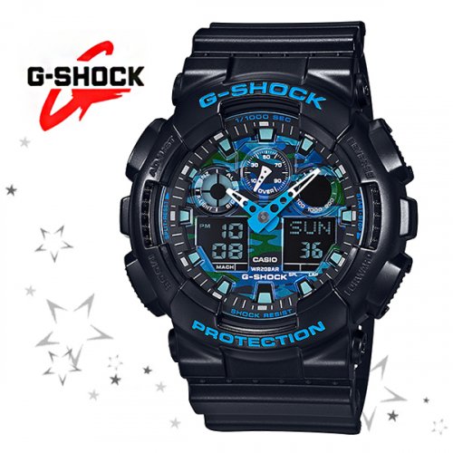 지샥(G-SHOCK) GA-100CB-1A 1DR 남성 카모플라주 스포츠 시계 - 138,000 | 무신사 스토어