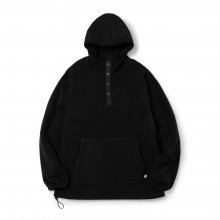 FLEECE HOODIE BLACK