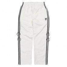 CORDUROY TAPE RING PANTS-IVORY