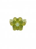 스윙셋(SWINGSET) Gumi Beads Ring (Olive)