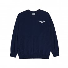 ADLV SPORTY LOGO WOVEN SHIRT NAVY