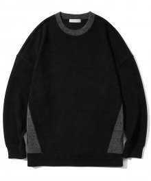 Cozy Colorway Sweat Shirt T45 Black / Charcoal