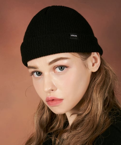 MUSINSA  VARZAR VARZAR Label String Bucket Hat Black