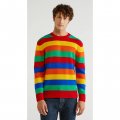 Block stripe lambs wool sweater_103MK1N24911