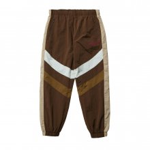 MULTICOLOR WOVEN SETUP PANTS BROWN