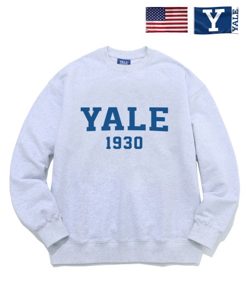 예일(YALE) YALE 1930 CREWNECK LIGHT GRAY - 사이즈 & 후기 | 무신사